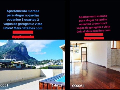 Isis Valverde anuncia aluguel de apartamento em rede social