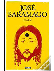 Capa da edição portuguesa de "Caim", de José Saramago