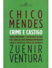 O livro rene reportagens sobre o assassinato de Chico Mendes