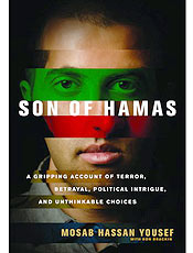 Capa americana da biografia de filho de fundador do Hamas