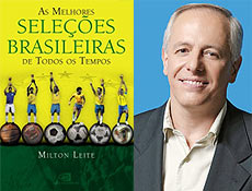 Milton Leite acaba de lanar pela Editora Contexto livro sobre craques brasileiros