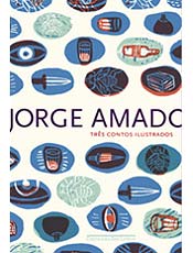 Caixa rene trs livros de contos ilustrados do escritor Jorge Amado