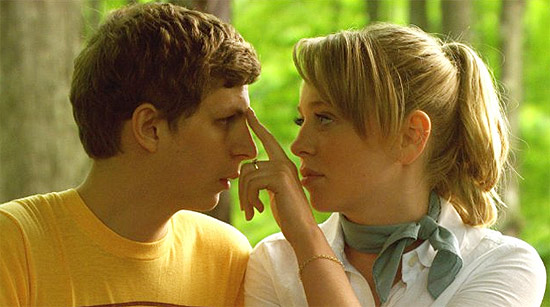 Michael Cera e Portia Doubleday em cena do filme "Youth in Revolts", inspirado no livro "Os Dirios de Nick Twisp"