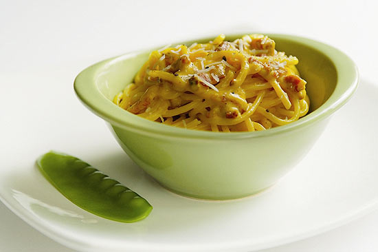 Prepare um Spaghetti all carbonara e surpreenda toda a sua famlia com este prato saboroso
