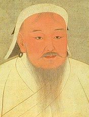 Gngis Khan (1162?-1227), lder mongol cujo nome era Temudjin