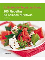 "Saladas Nutritivas" rene 200 receitas para diferentes ocasies