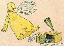 "The Yellow Kid", considerado a primeira histria em quadrinho a utilizar balo de fala