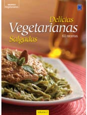 Livro apresenta 60 receitas salgadas para vegetarianos