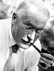 psicanalista suíço Carl Gustav Jung (1875-1961). (Foto: Divulgação/Kristine Mann Library