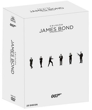 Coleção apresenta os 23 filmes de James Bond para comemorar os 50 anos do espião