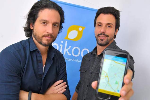 Os empresrios Kiko Coelho (esq.) e Marcelo Ruman