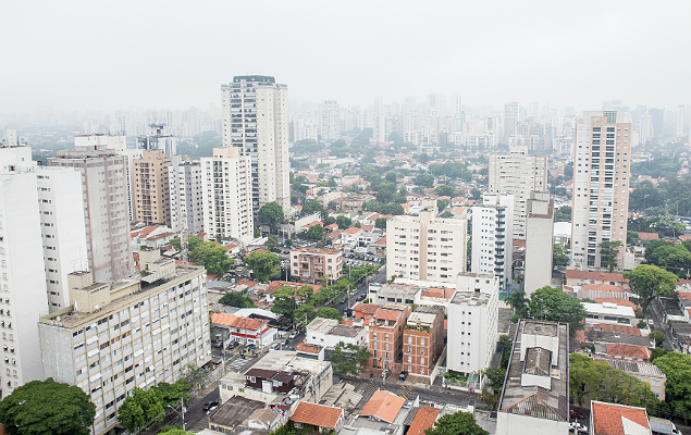 Vista da Vila Olmpia, na zona sul de So Paulo 