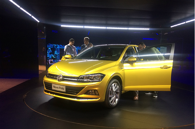 O novo Polo, que foi lanado pela Volkswagen nesta segunda-feira (25) em So Paulo