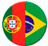 Bandeira Brasil / Portugal