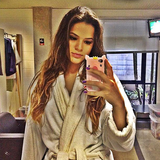 "Esperado pra gravar !!! #Lurdinha"