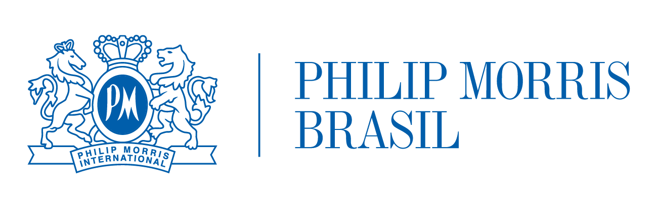 Logo do patrocínio Logotipo do Philip Morris Brasil