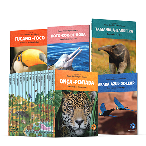 Fauna Brasileira para Crianças - Coleção completa