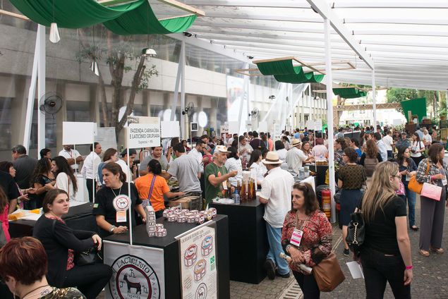 A feira gastronômica 'Farofa' na edição da Semana Mesa, em São Paulo, no ano passado 