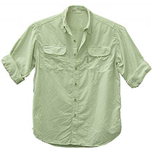 Camisa da empresa Ballyhoo, feita com tecido especial que oferece proteção UV