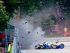 O acidente fatal de Senna, no GP de San Marino, marcou a temporada de 1994
