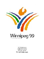 Pster dos Jogos Panamericanos de Winnipeg - 1999