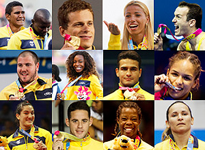 O Brasil faturou 141 medalhas; veja galeria com os atletas que subiram ao pdio