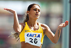 A velocista Ana Cludia Lemos