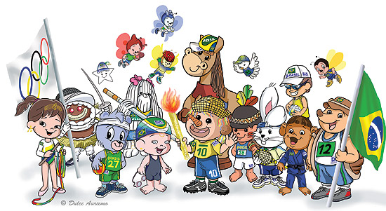 Personagens da Turminha do Espantaxim se vestem a caráter para o tema do concurso literário