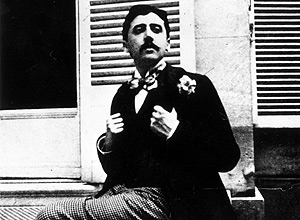 Marcel Proust fotografado por volta de 1910