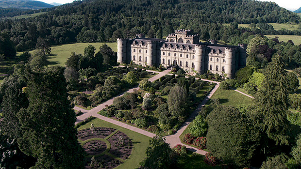 Castelo de Artena, um dos cenários da nova trama das sete da Globo