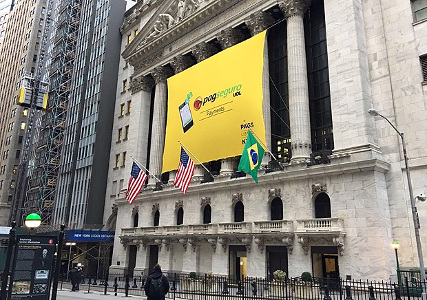 Bolsa de Nova York (Nyse). PagSeguro faz a maior oferta de ações de uma brasileira nos EUA