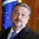 (Ministro Antonio Palocci (Casa Civil) durante a posse (Fernando Bizerra Jr. - 1.jan.2011/Efe))