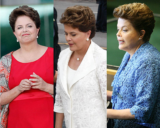 Modelos usados por Dilma Rousseff durante o ano; clique para conferir os estilos da presidente