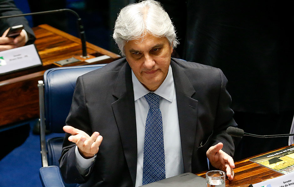 O ex-senador Delcídio do Amaral, que delatou diversos políticos após ser preso