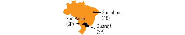 Trajetória - Lula - Crono - Para cronologia do Lula - Garanhuns - São Paulo - Guarujá