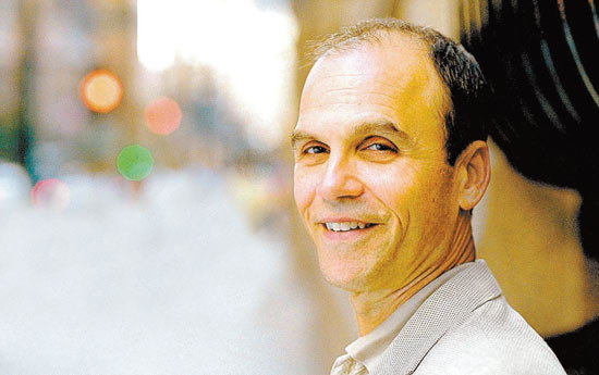 O escritor e advogado americano Scott Turow, que foi sabatinado nesta sexta