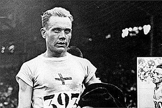 O atleta finlands Paavo Nurmi