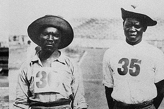 Zulus africanos, primeiros competidores negros em Olimpada