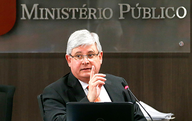 O procurador geral da República, Rodrigo Janot
