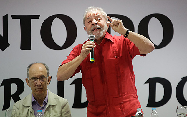 O ex-presidente Luiz Inácio Lula da Silva participa do 6º Congresso Nacional do PT 