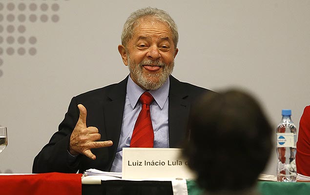 Lula participa seminário sobre economia, promovido pelo PT e pela Fundação Perseu Abramo, em Brasília (DF), nesta segunda 