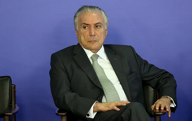 Presidente Michel Temer sanciona novas regras do Fies durante evento no Palácio do Planalto, em Brasília, nesta quinta