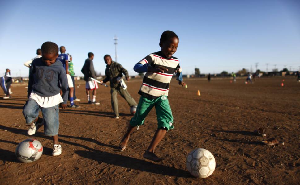 O futebol moleque na África do Sul