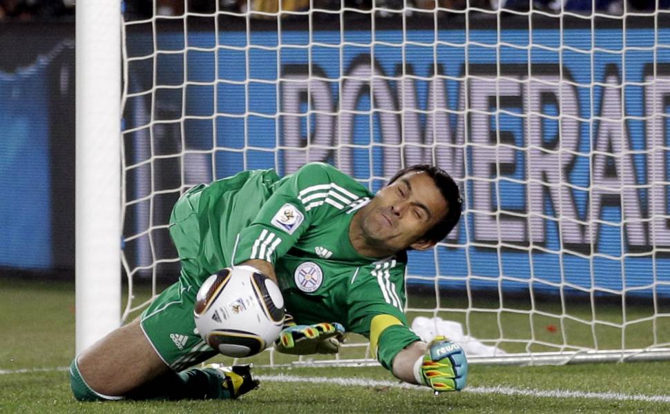 Os goleiros da Copa do Mundo