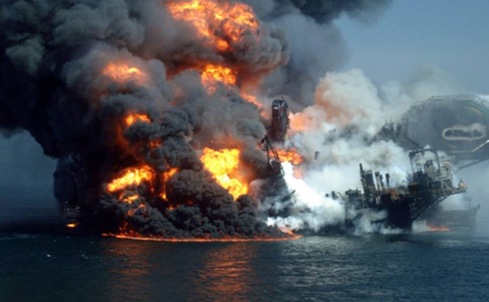 Vazamento de óleo no golfo do México