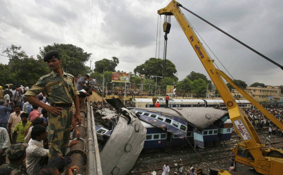Acidente de trem na Índia