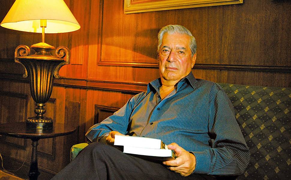 Mario Vargas Llosa no Rio de Janeiro (RJ), onde conversa em 12 de junho de 2007 com seus leitores em evento no CCBB