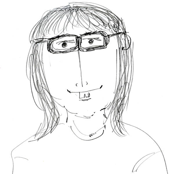 Caricaturas de oficina da Folhinha feita pela artista plástica Myrna Maracajá