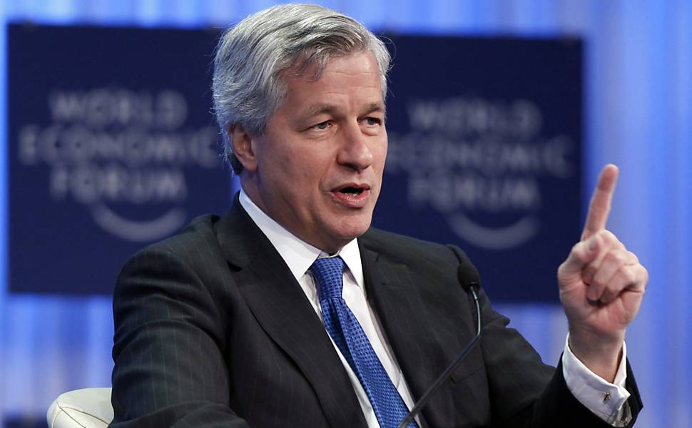 Presidente da JP Morgan, Jamie Dimon