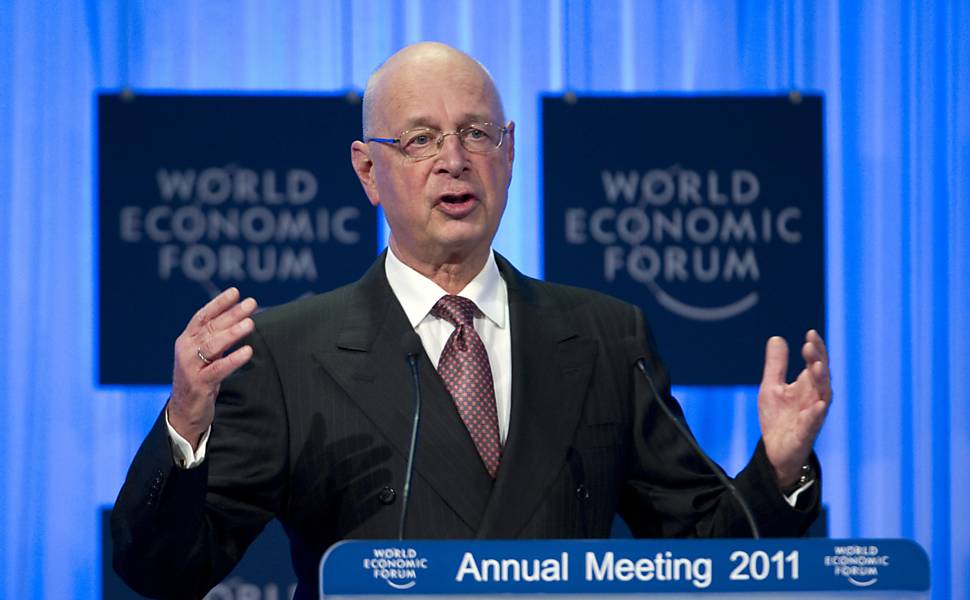 Fundador e presidente-executivo do Fórum Econômico Mundial, Klaus Schwab
